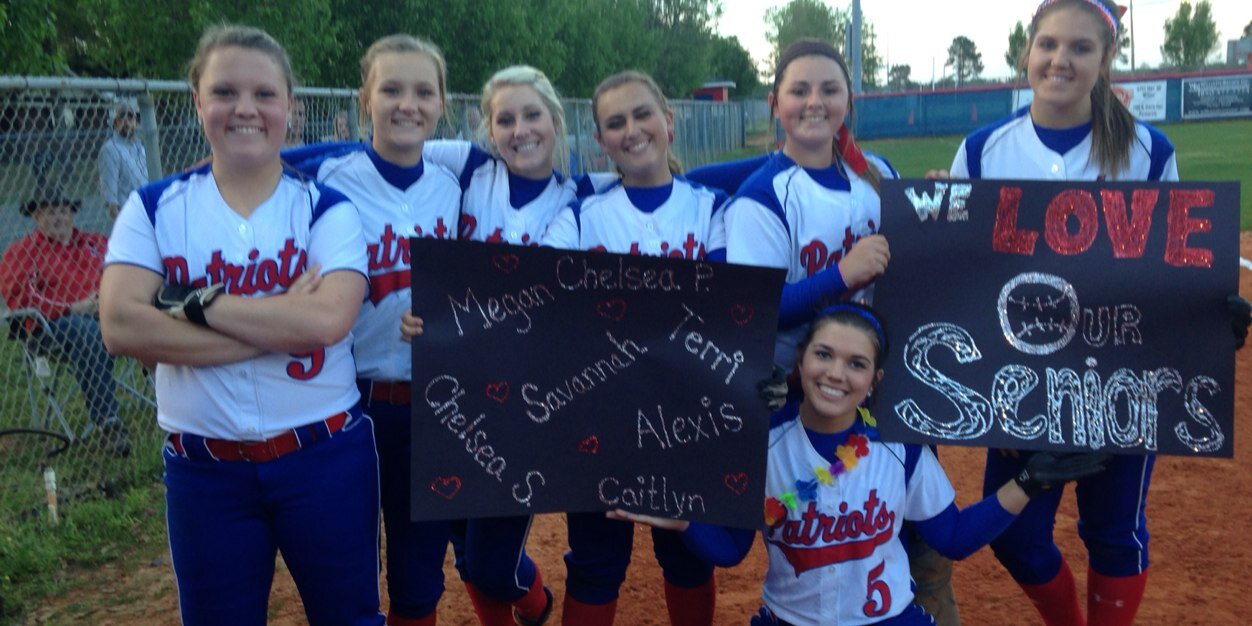 Pace High Softball banner