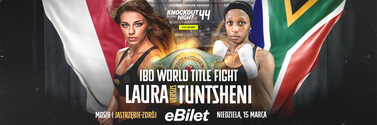 Knockout Boxing Night banner