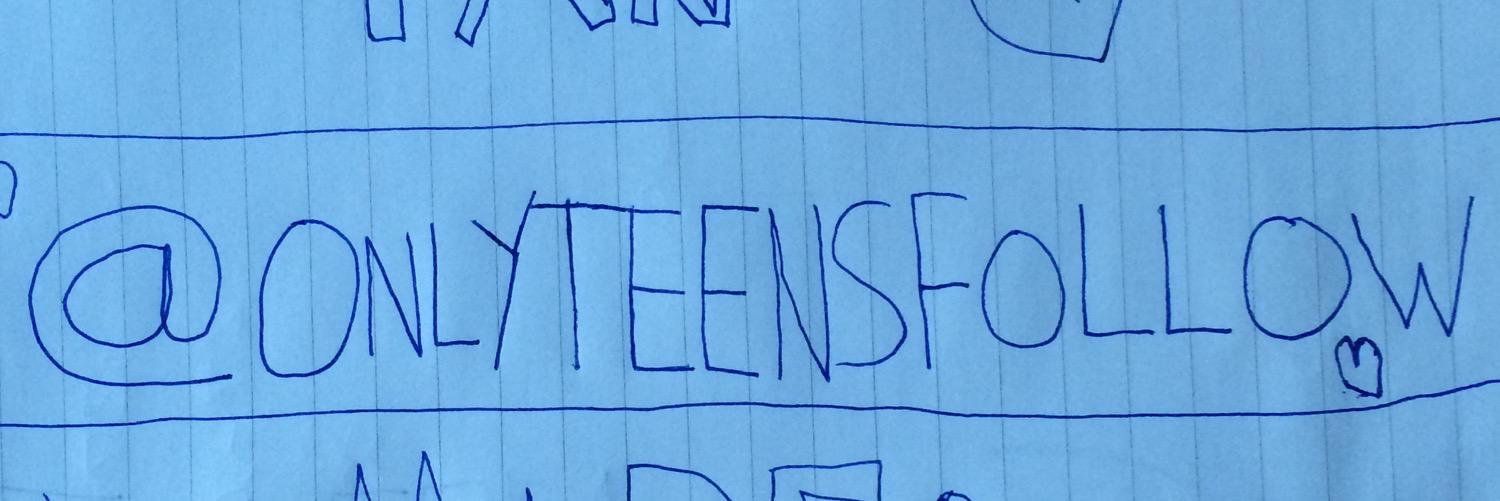 OnlyTeensFollow's profile banner image