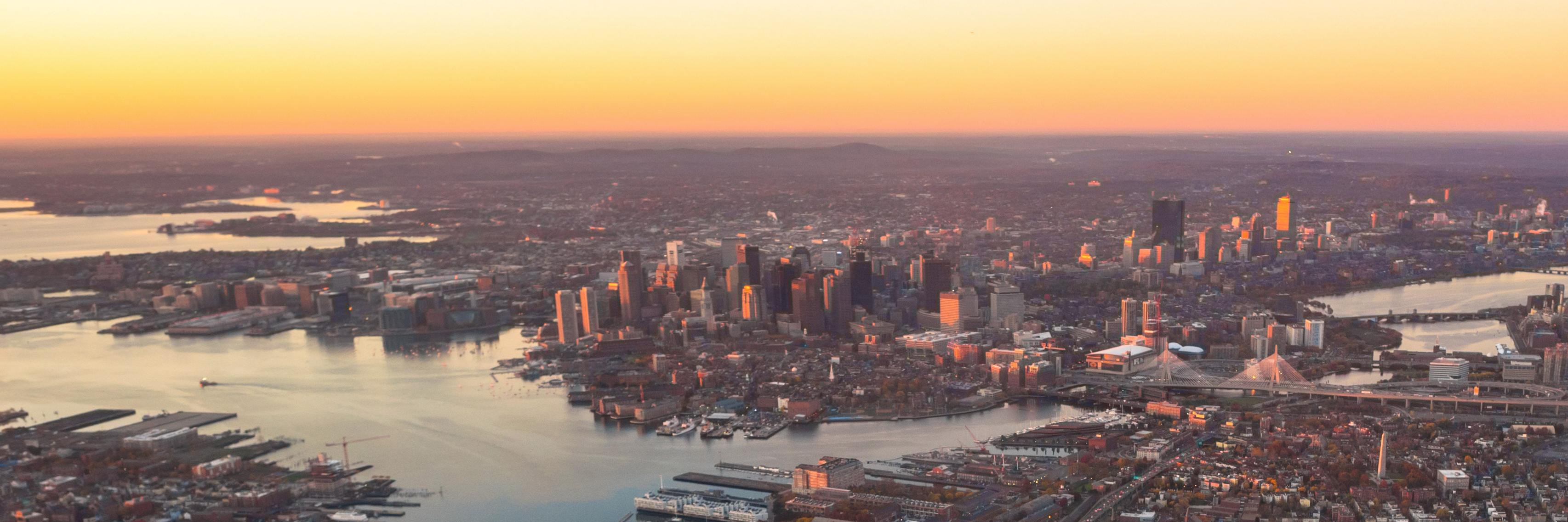 Aerial Cleveland banner