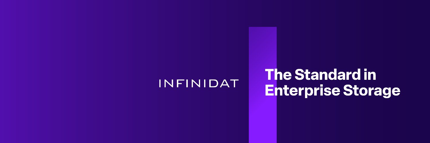 Infinidat's banner