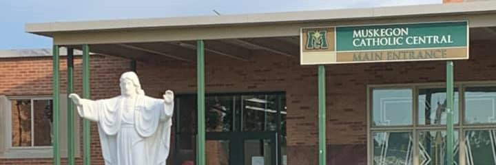 Muskegon Catholic banner