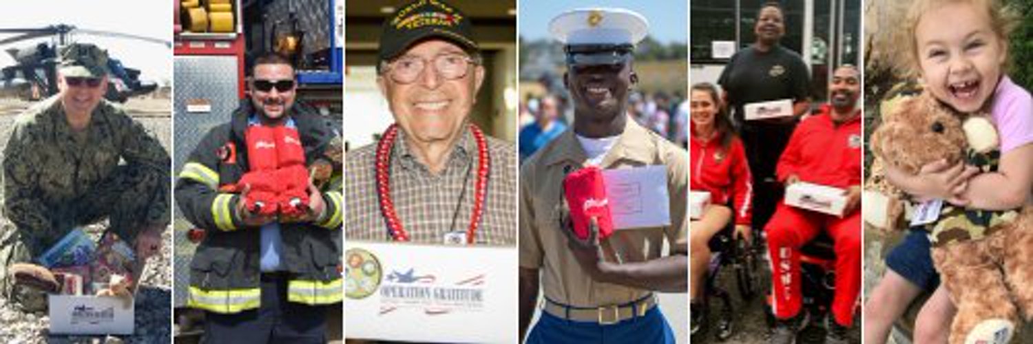 Operation Gratitude banner