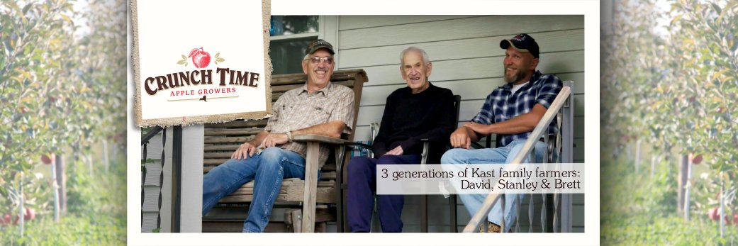 Crunch Time Apple Growers banner