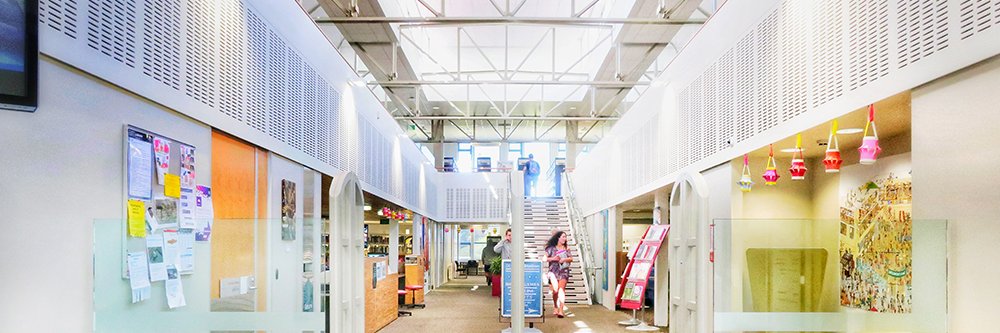 Te Mātāpuna Library & Learning Services banner