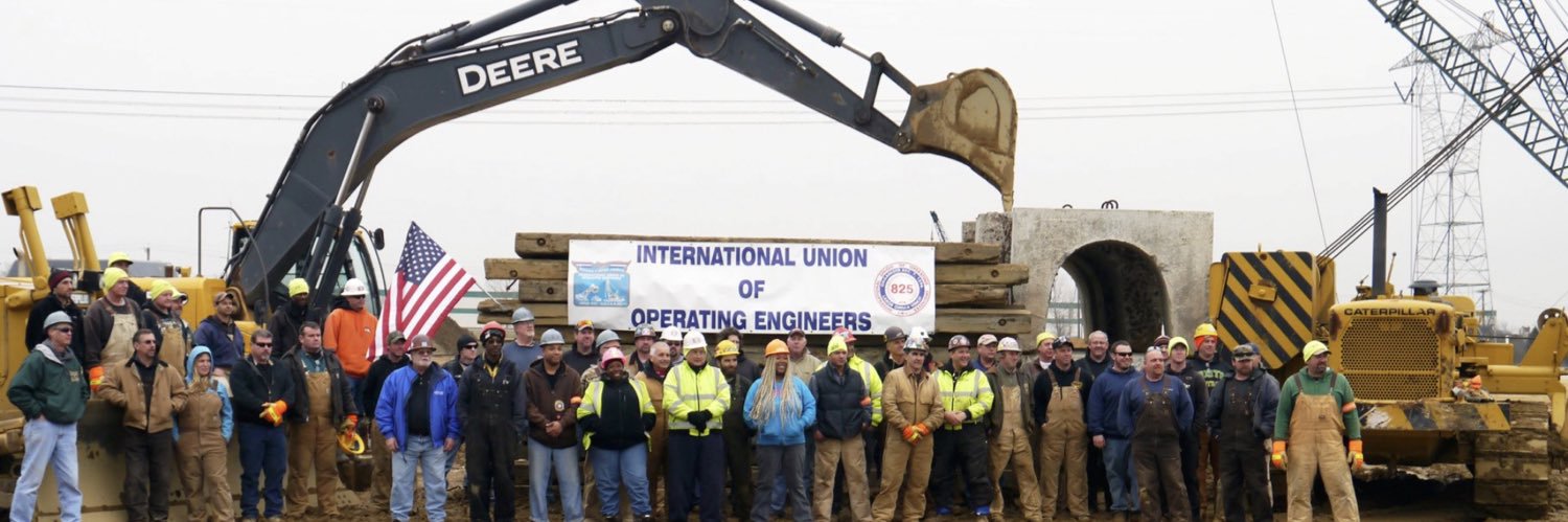 IUOE Local 825 banner