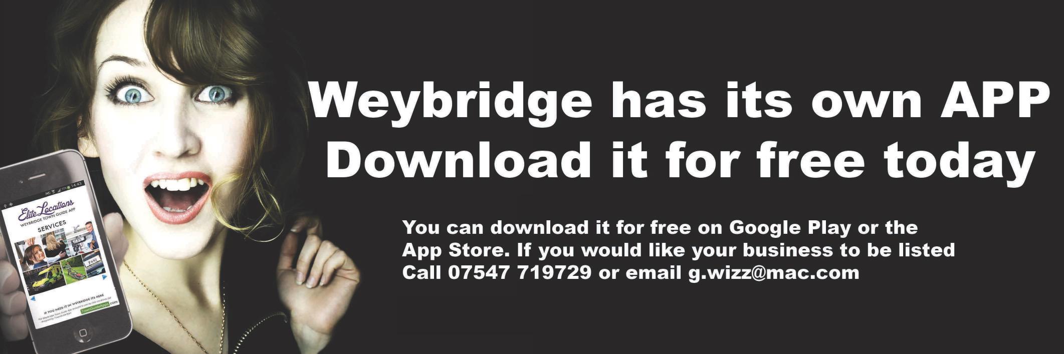 Weybridgeapp's profile banner image