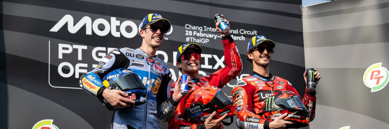 Crash MotoGP's banner
