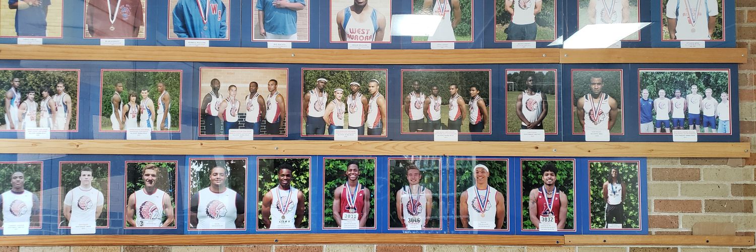 West Aurora Boys T&F banner