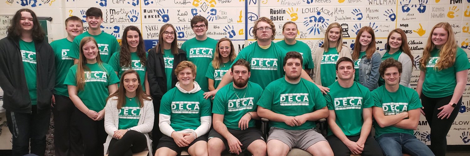 Harrison DECA banner