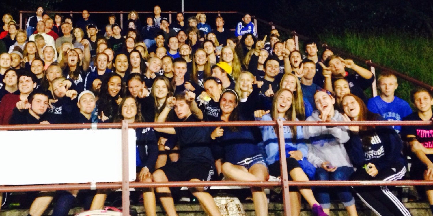 KAHS Student Section banner