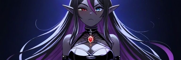 Ashrae, the Lolthian Warlock banner