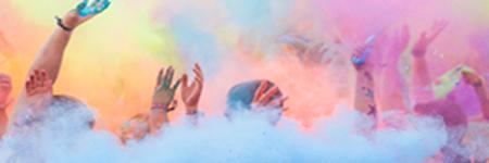 Holi Water Festival banner