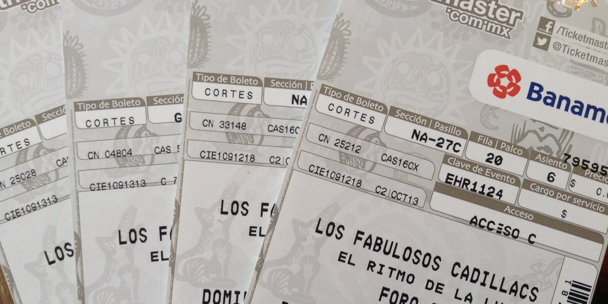 🎟🎫😎 El Master del Ticket 😎🎫🎟 banner