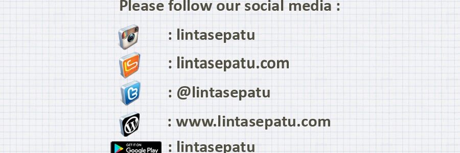 Lintasepatu banner