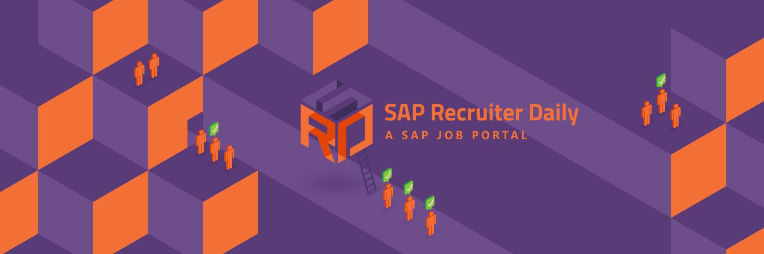 SAP Recruiter daily banner