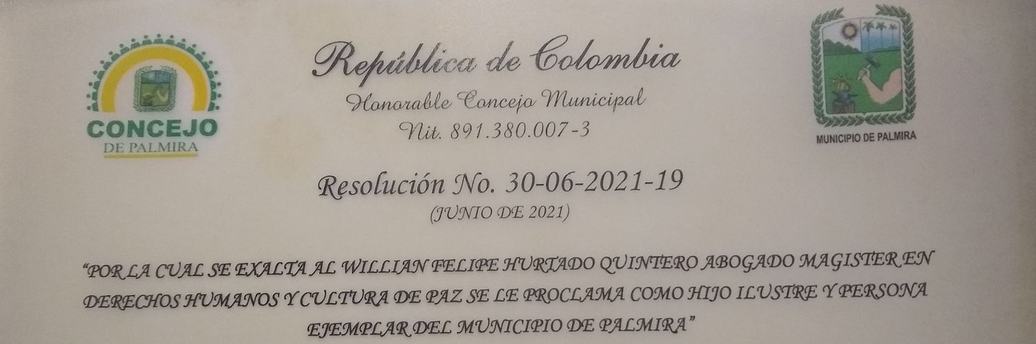 William Felipe Hurtado Quintero banner