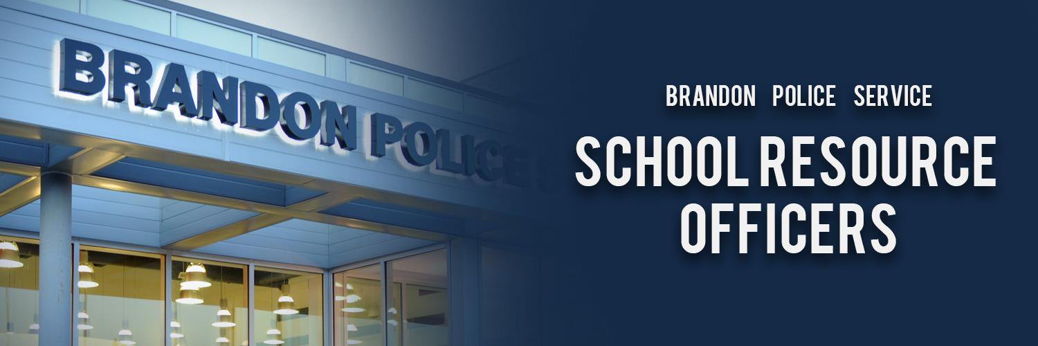 Brandon Police SROs banner