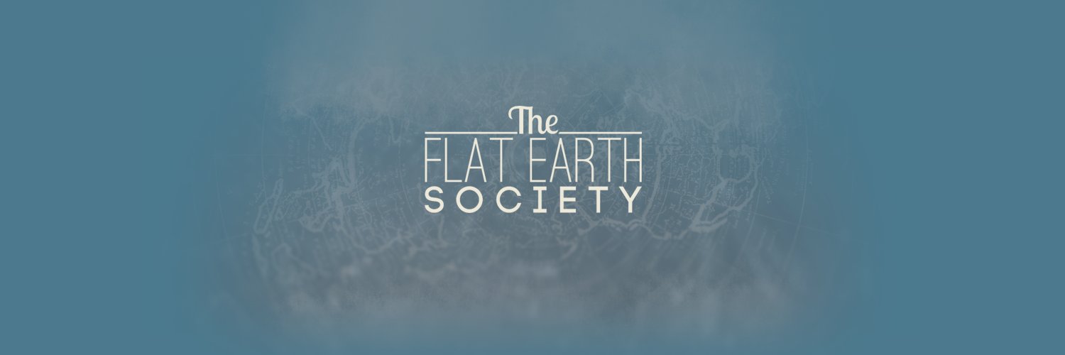 Flat Earth Society banner