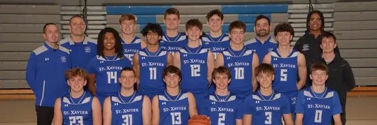 St. Xavier Basketball banner
