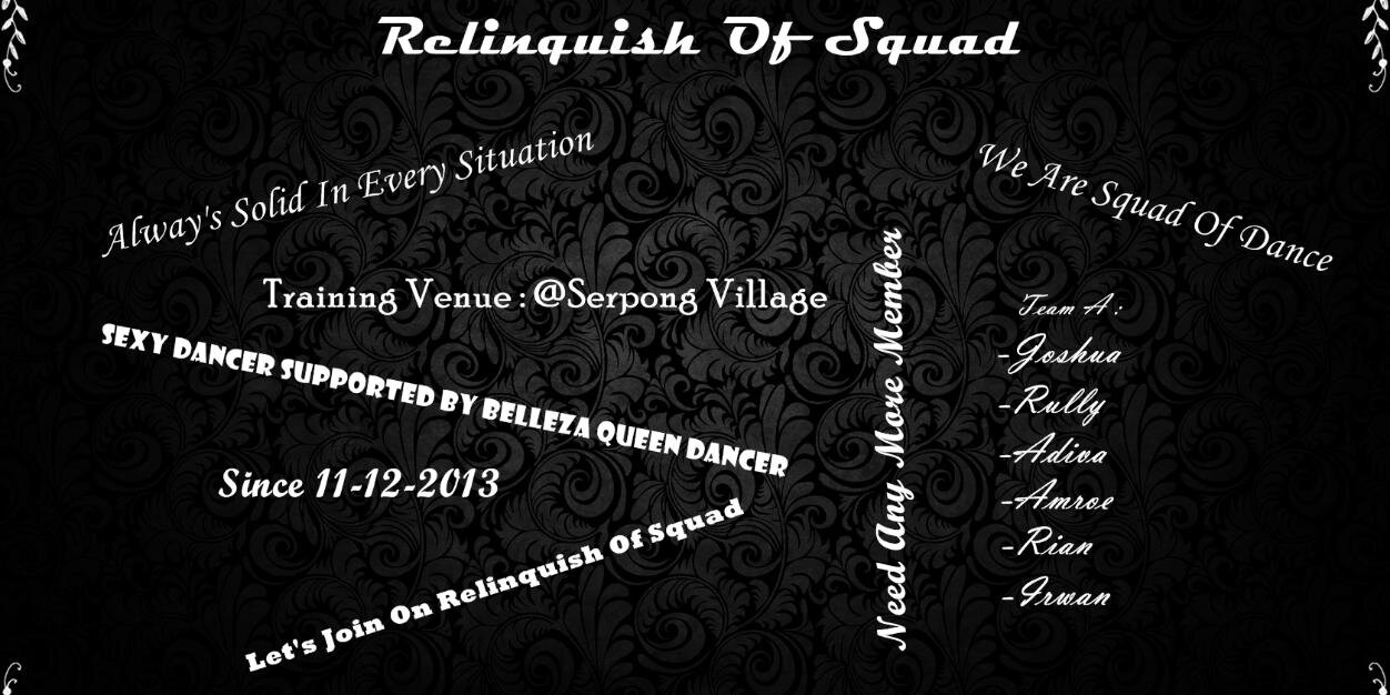 Relinquish Of Squad banner
