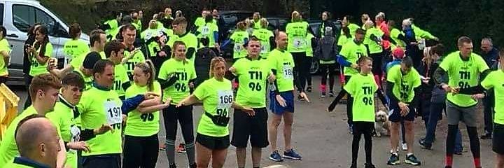 TH96 Charity Run banner
