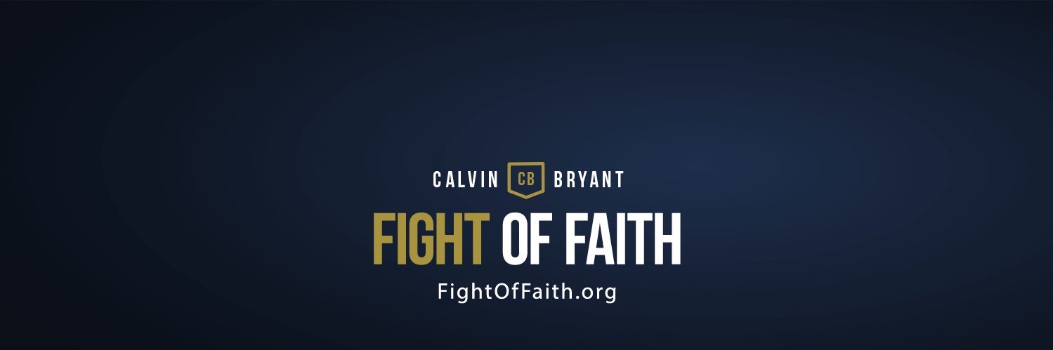 Calvin | Fight of Faith's banner