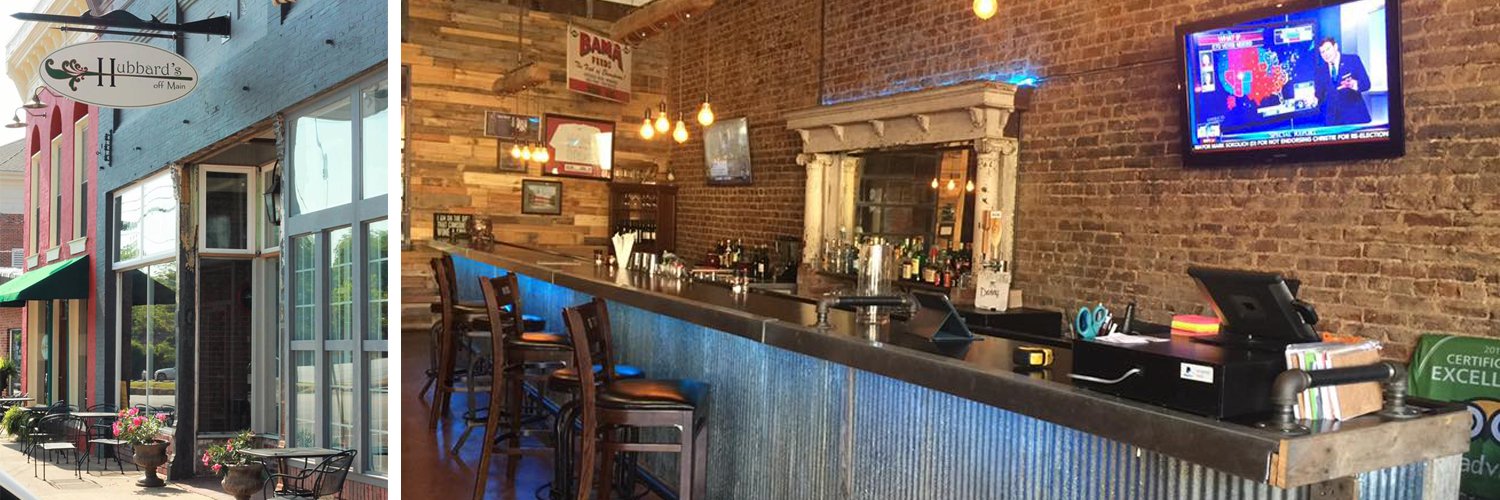 Hubbard's Off Main banner