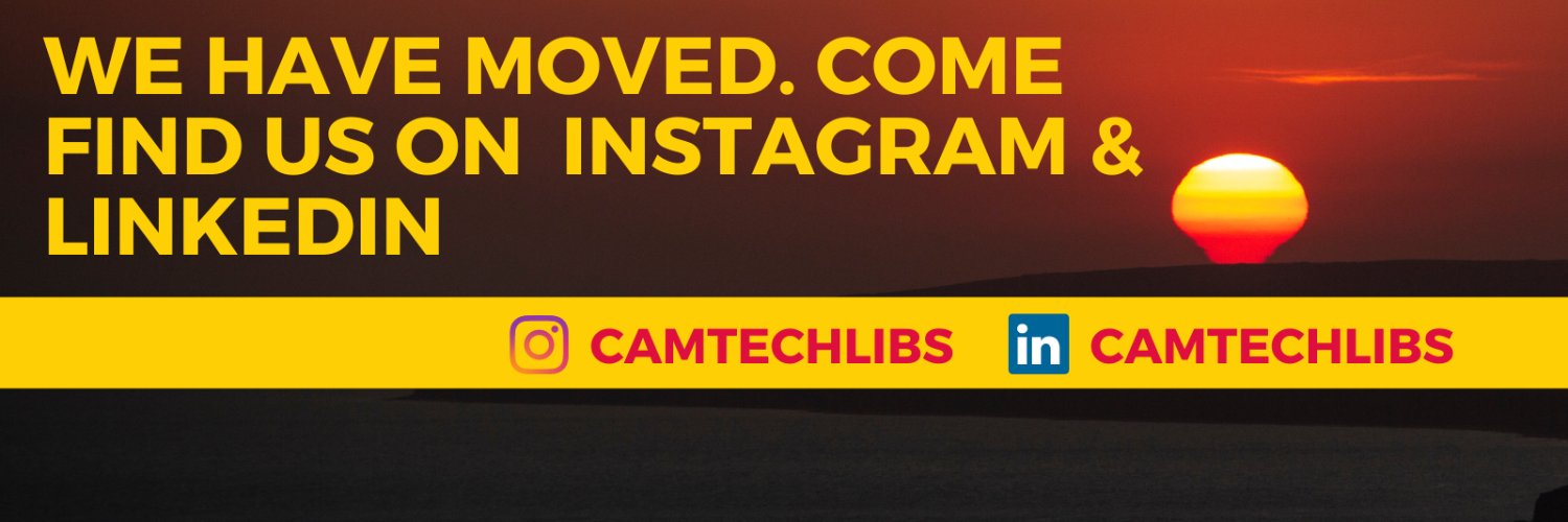 Cambridge Technology Libraries banner