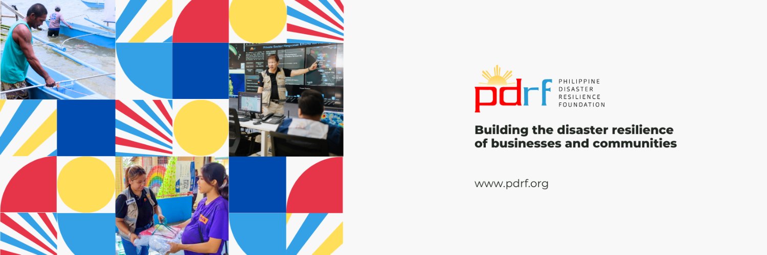 Philippine Disaster Resilience Foundation banner