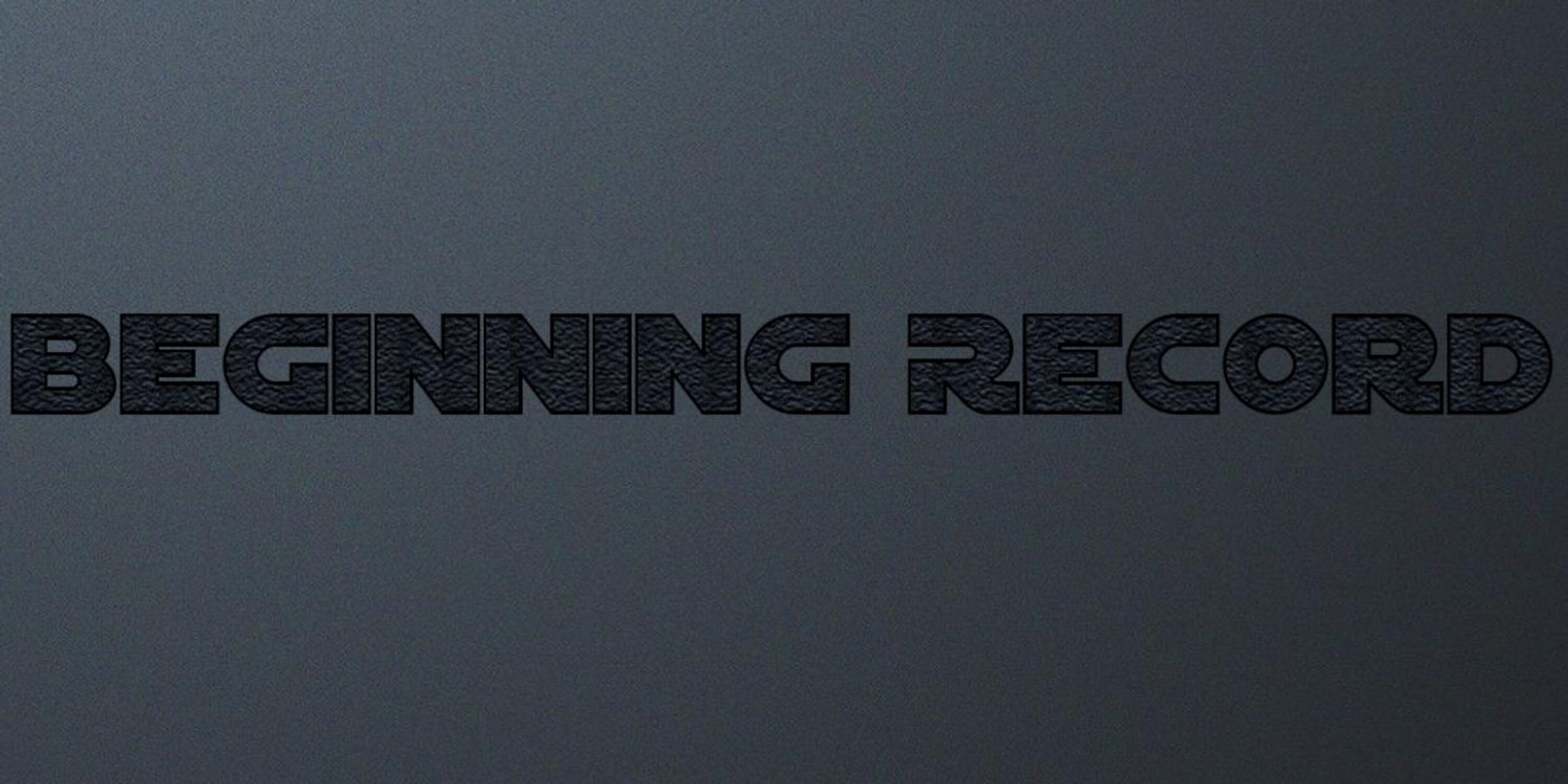 BeginningRec's profile banner image
