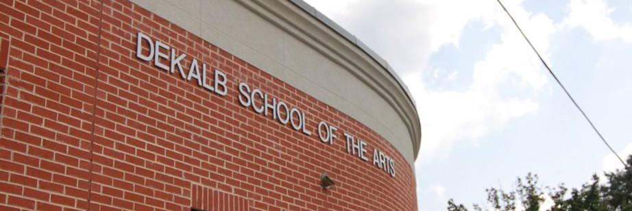 DeKalb School of the Arts banner