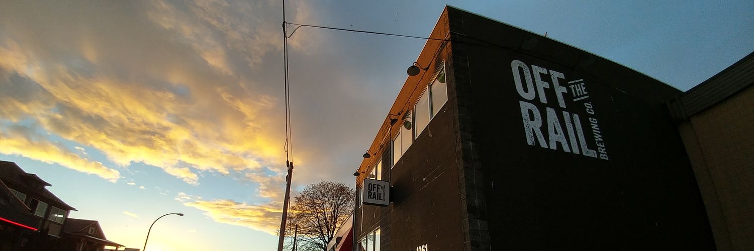 Off The Rail Brewing banner