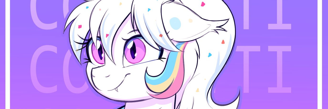 Confetti banner