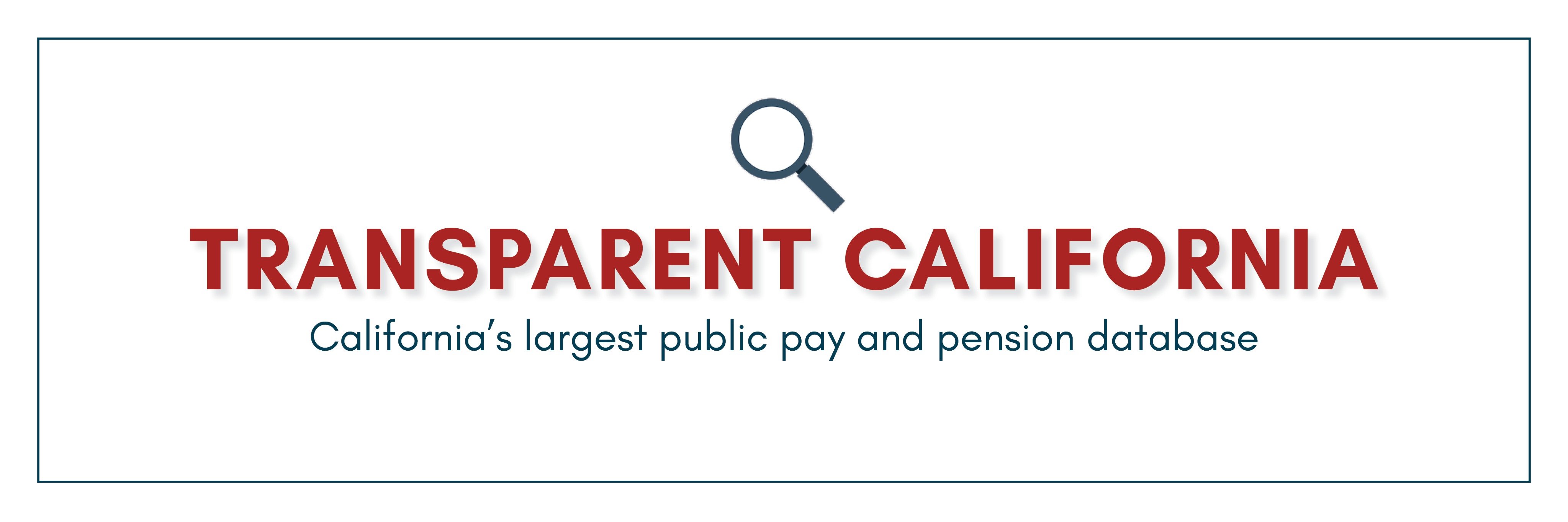 Transparent California's banner