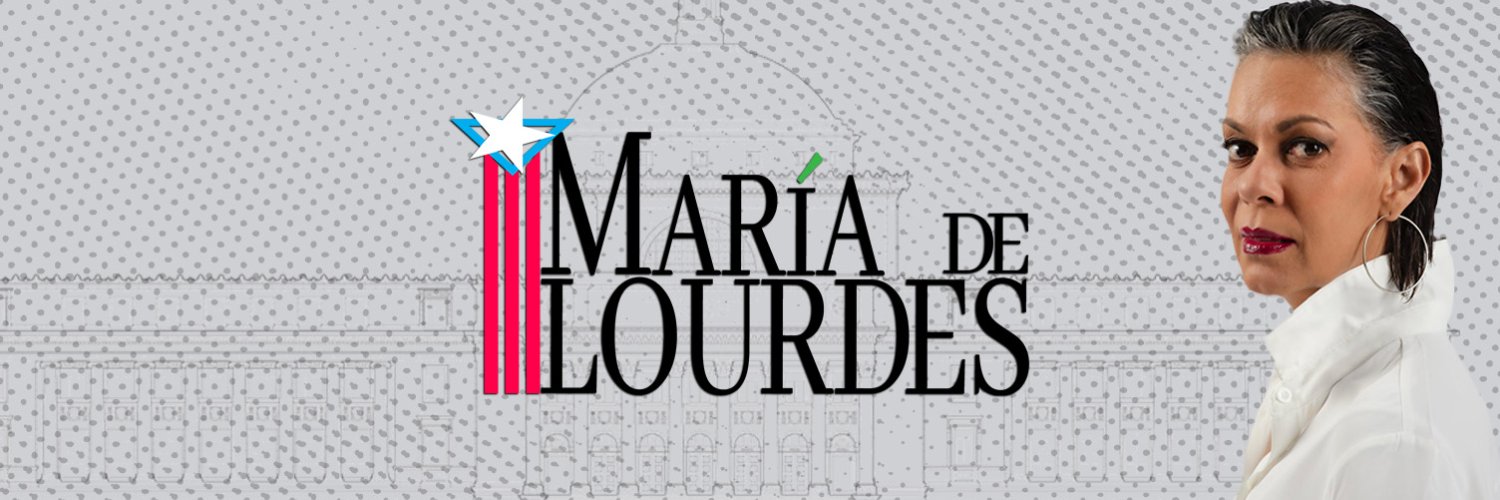 María de Lourdes Santiago's banner