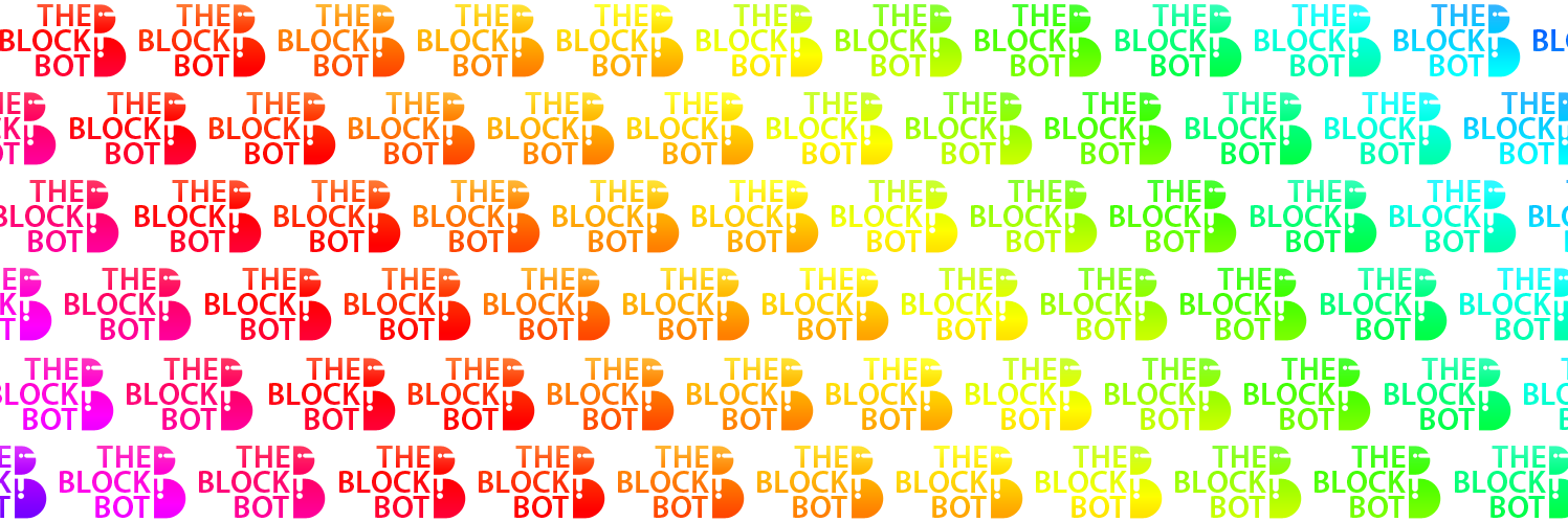 The Block Bot banner
