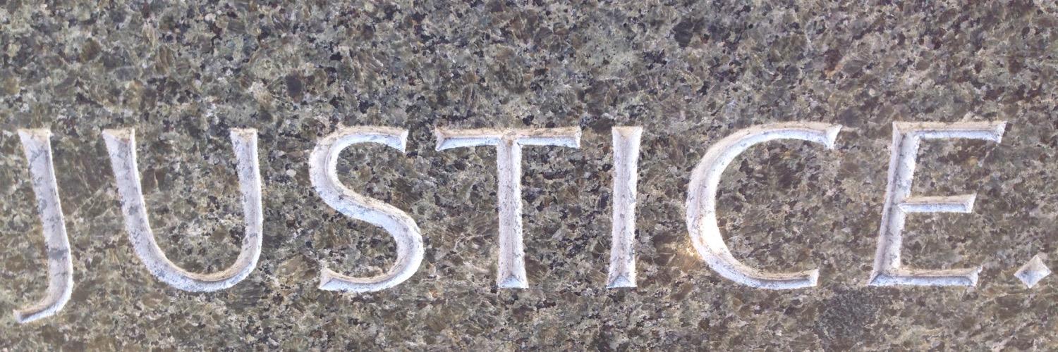 Justice banner