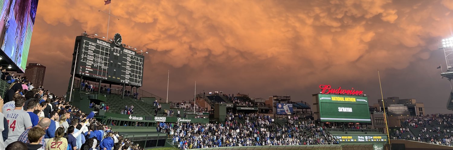 I’d Rather Be At Wrigley banner