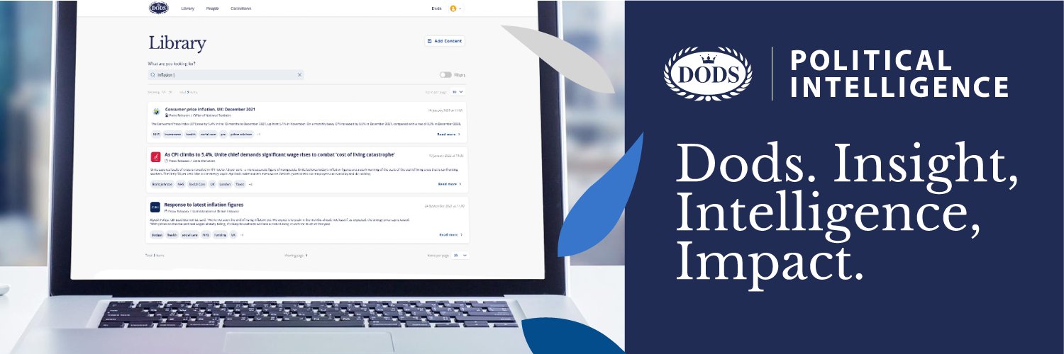 Dods Political Intelligence banner