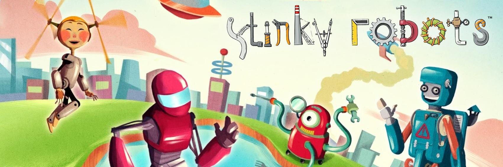 Stinky Robots banner