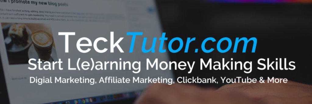 tecktutor's profile banner image