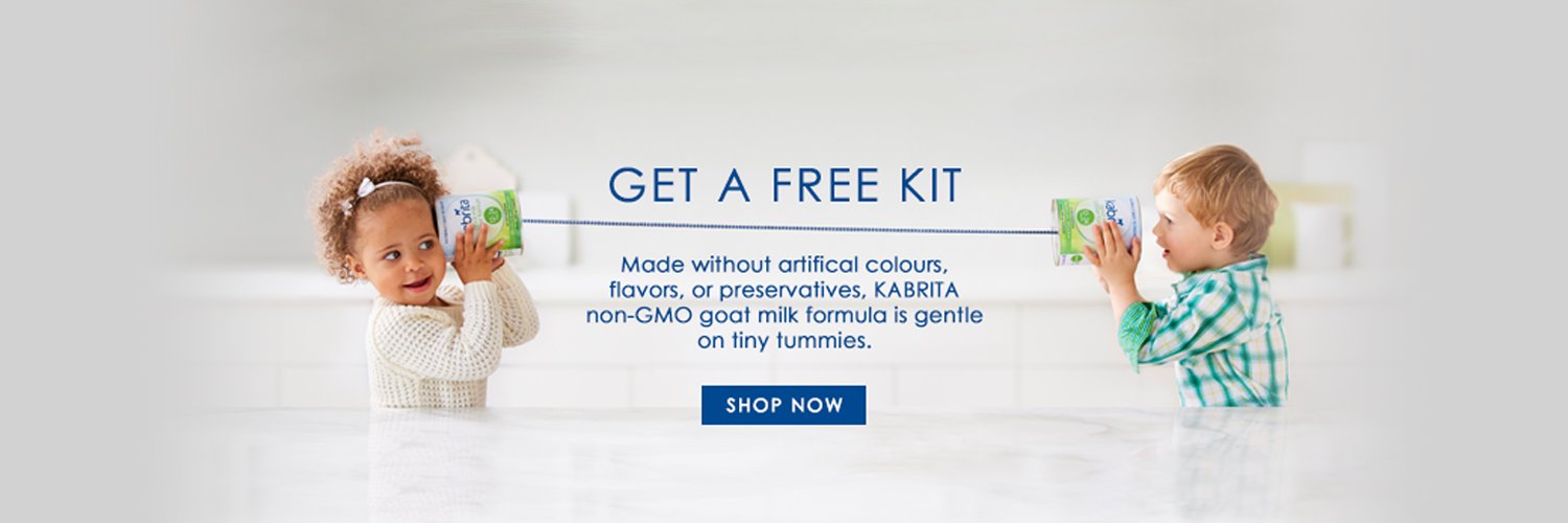 Kabrita Goat Milk Formula banner