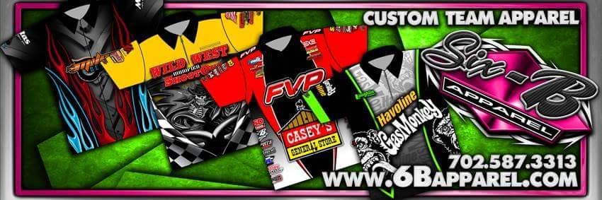 SIX B APPAREL banner