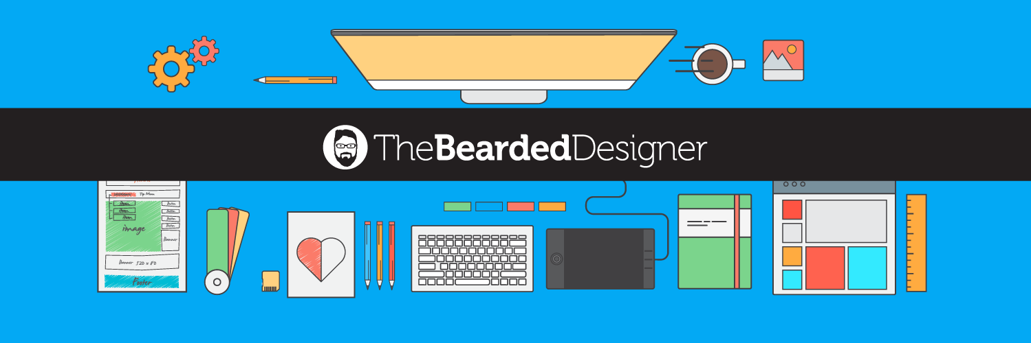 The Bearded Designer banner