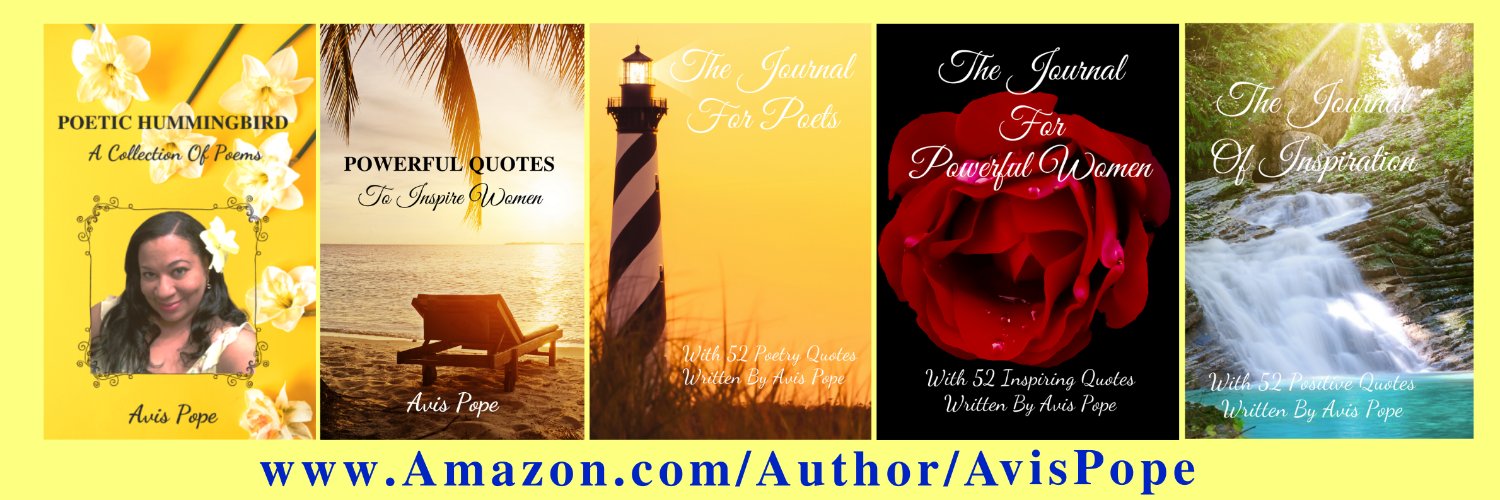 Avis Pope, Author (AvisPope.com) banner