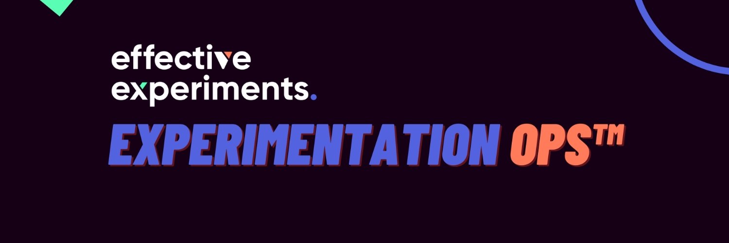 Effective Experiments banner
