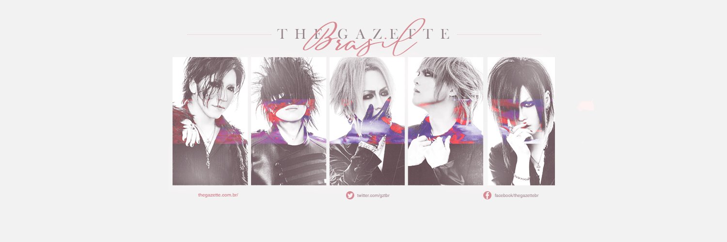 the GazettE - Brasil banner