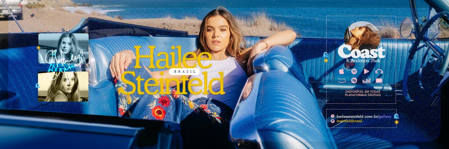 Hailee Steinfeld Brasil banner