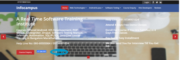 infocampus_blr Profile Banner